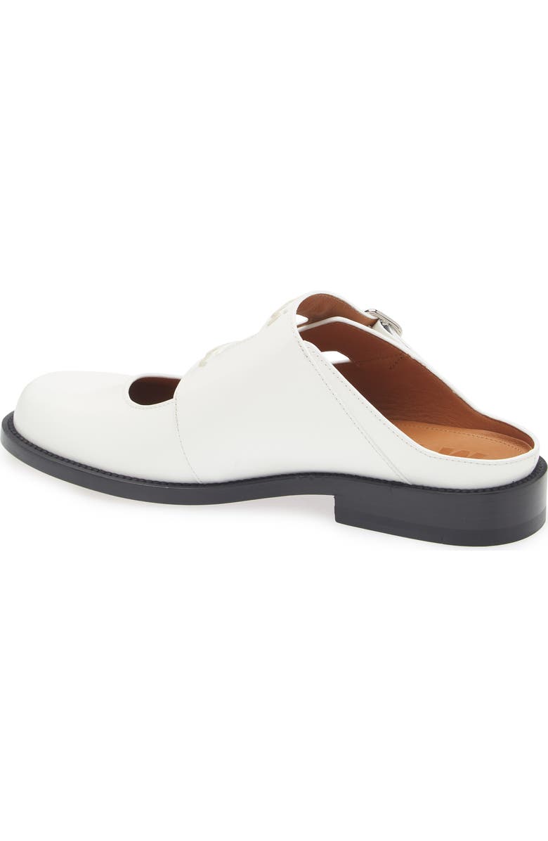 Marni Logo Embroidered Sabot Mule, Alternate, color,