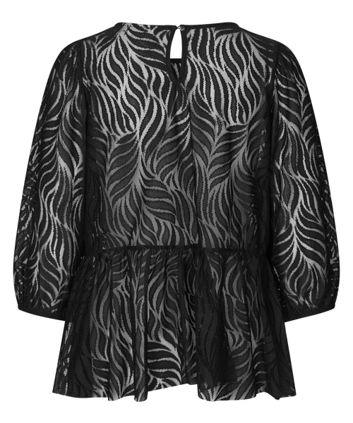 Masai Copenhagen Lace Top In Black