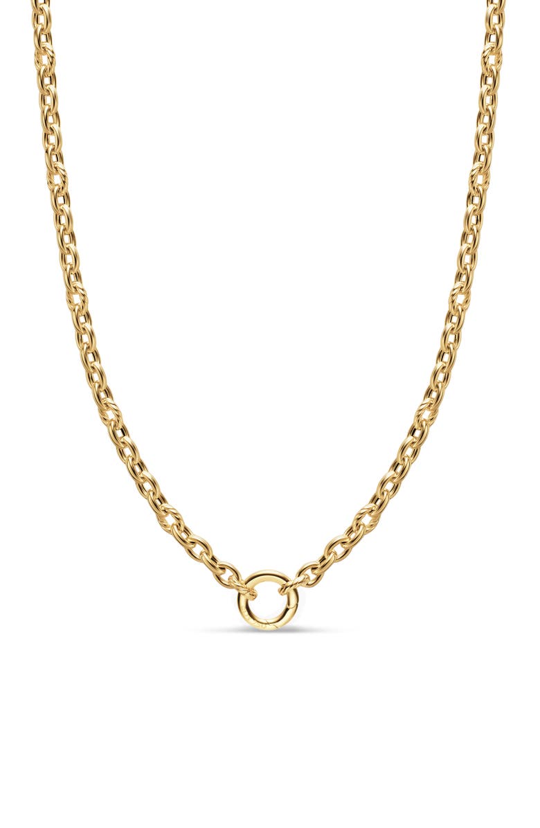David Yurman DY Mercer<sup>®</sup> Petite Chain Necklace, 4.5mm, Alternate, color, Gold