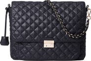 MZ Wallace Large Crosby Lock Quilted Nylon Crossbody Bag