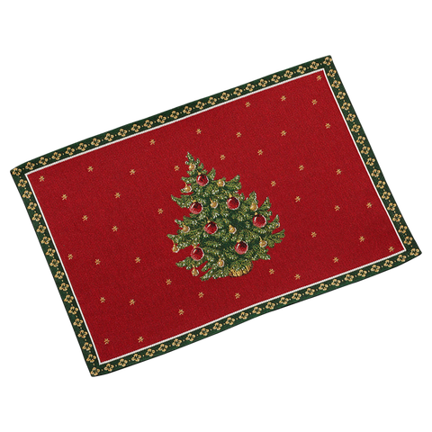 Toy's Delight Embroidered Placemat Tree