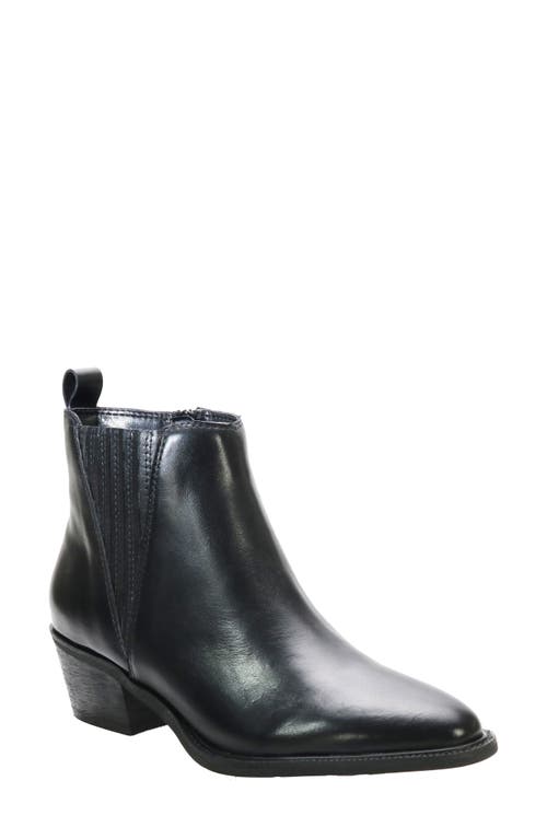 David Tate Focus Bootie in Black Nappa 