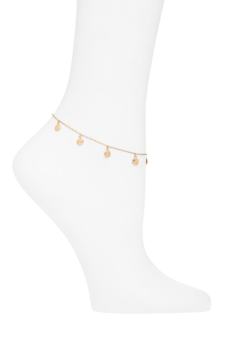 Jepesi Anklet, Main, color, GOLD