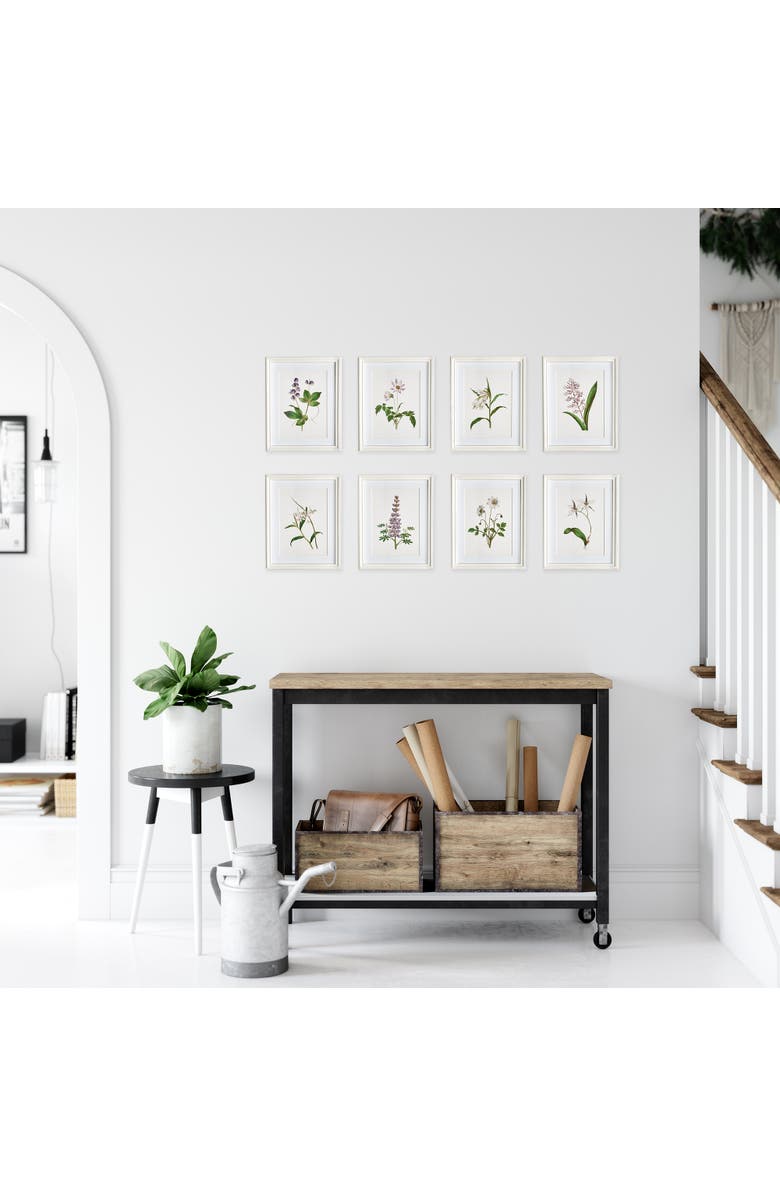 Napa Home & Garden Flowers In Bloom Petite Prints Set of 8, Alternate, color, Green