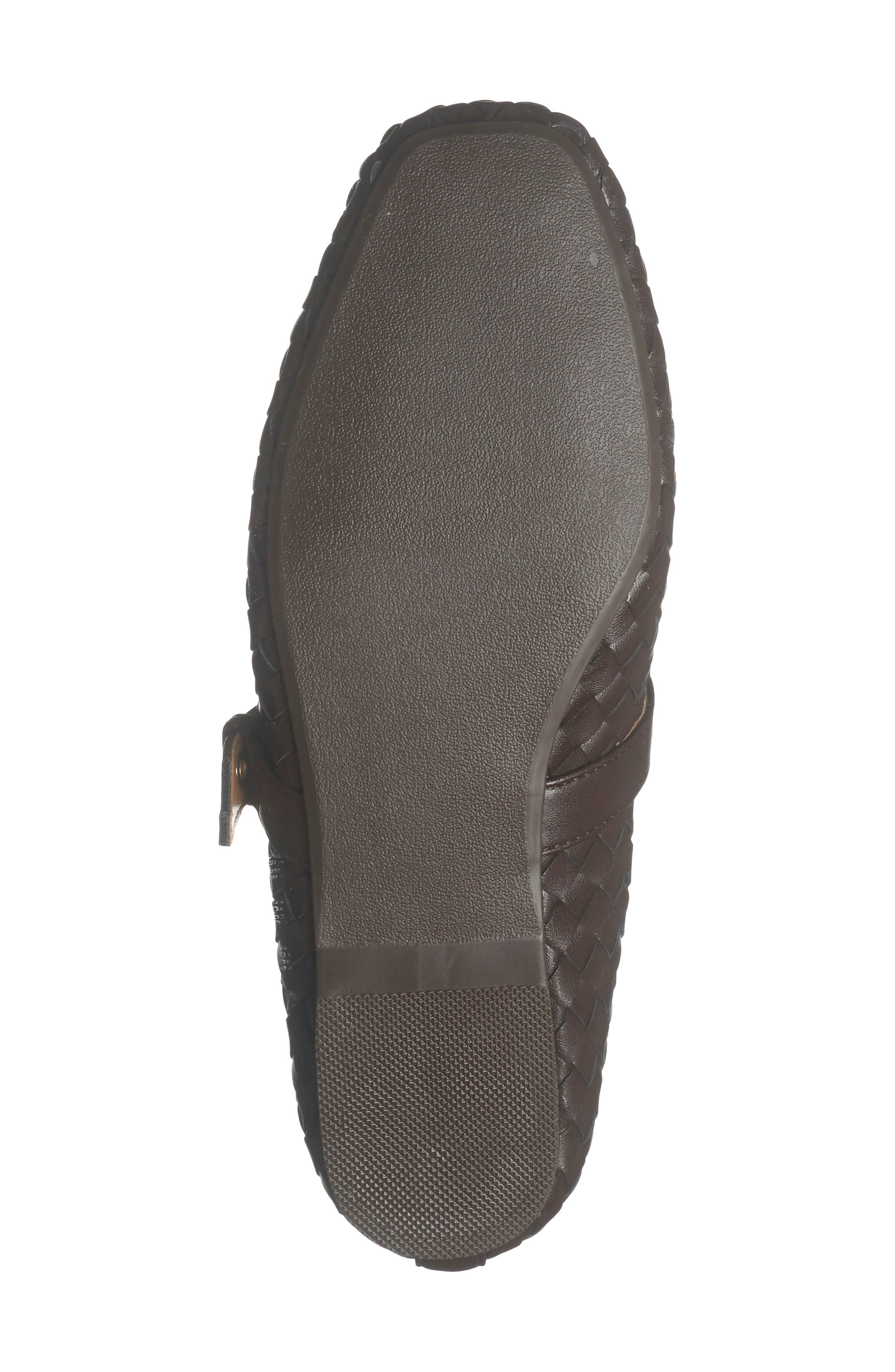DV by Dolce Vita Mulaney Woven Mary Jane Flat, Alternate, color, Brown