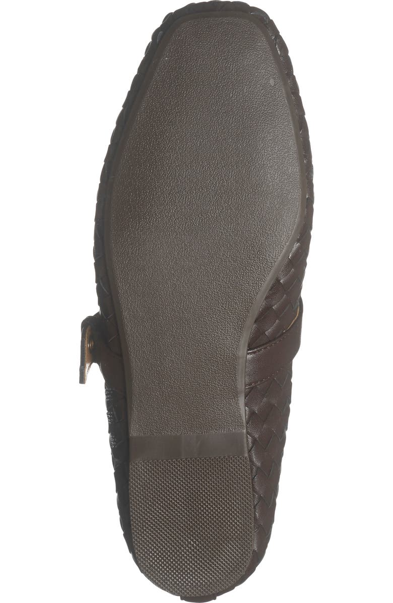 DV by Dolce Vita Mulaney Woven Mary Jane Flat, Alternate, color, Brown