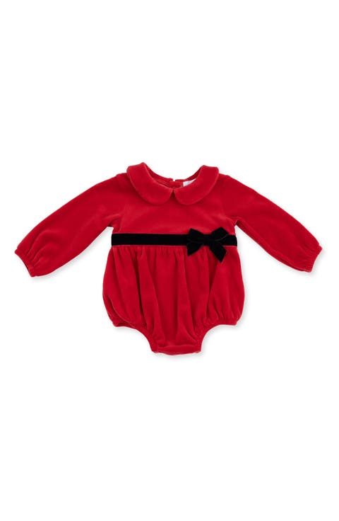 Velour Bubble Romper