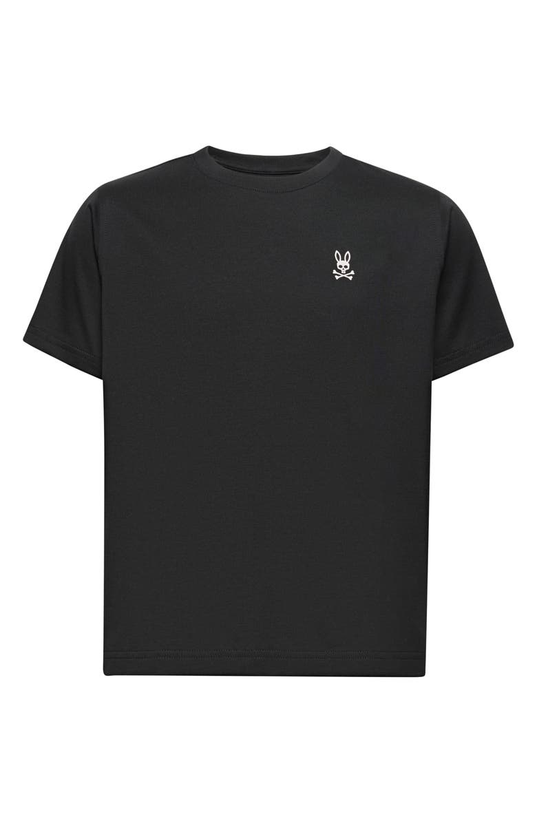 Psycho Bunny Kids' Jasper Logo Graphic T-Shirt, Main, color, Black