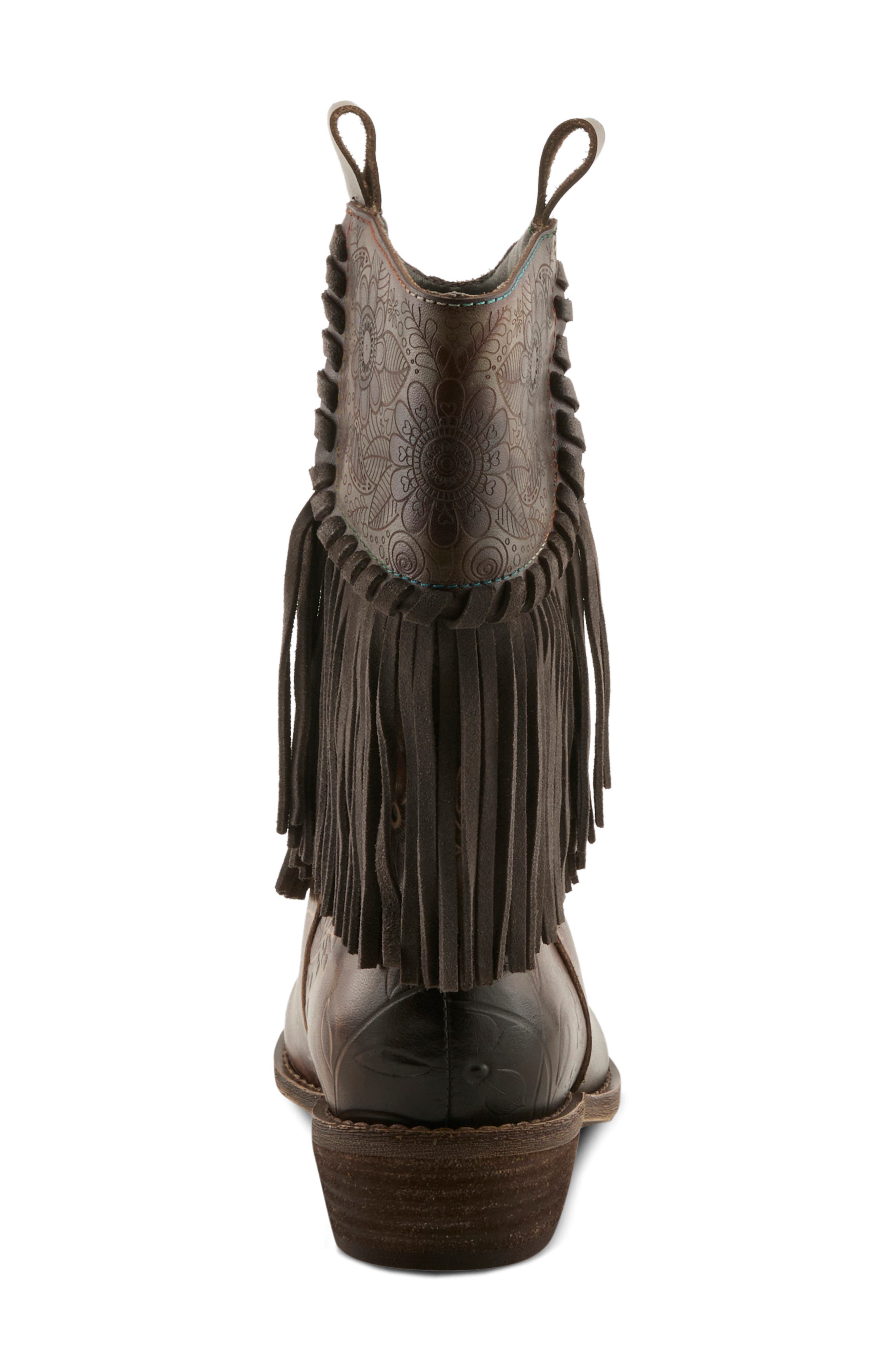 Bestfriend Western Boot, Alternate, color, BROWN