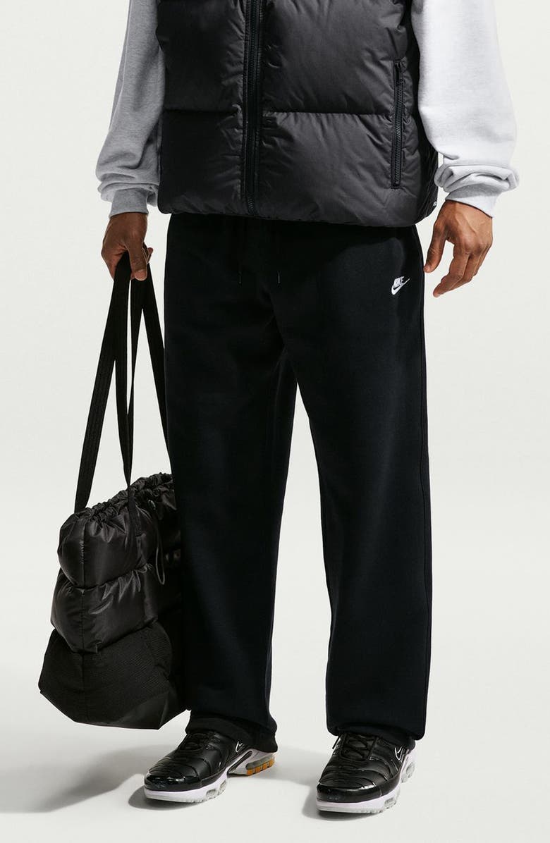 Nike Club Open Hem Fleece Pants, Main, color, 