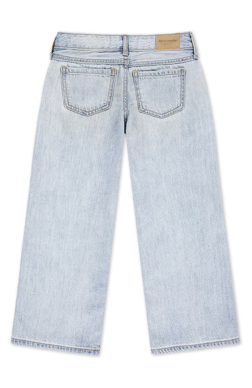 Abercrombie Kids Kids' Seamed Baggy Jeans In Blue