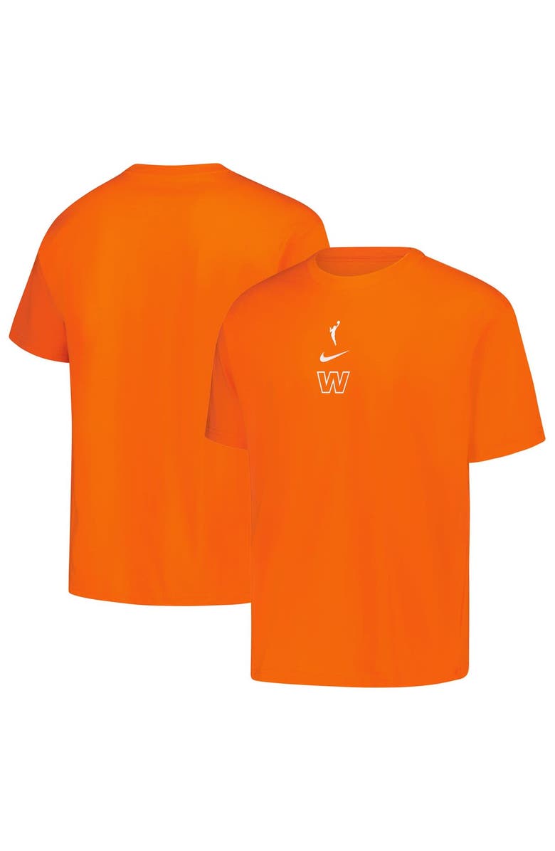 Nike Unisex Nike Orange WNBA Logowoman Premium Essential T-Shirt, Main, color, Orange