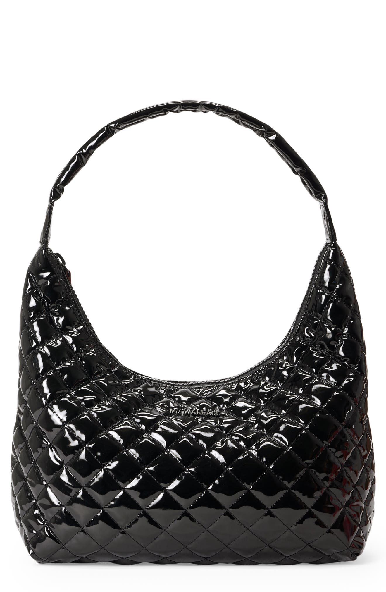 MZ Wallace Metro Quilted Nylon Shoulder Bag, Main, color, 