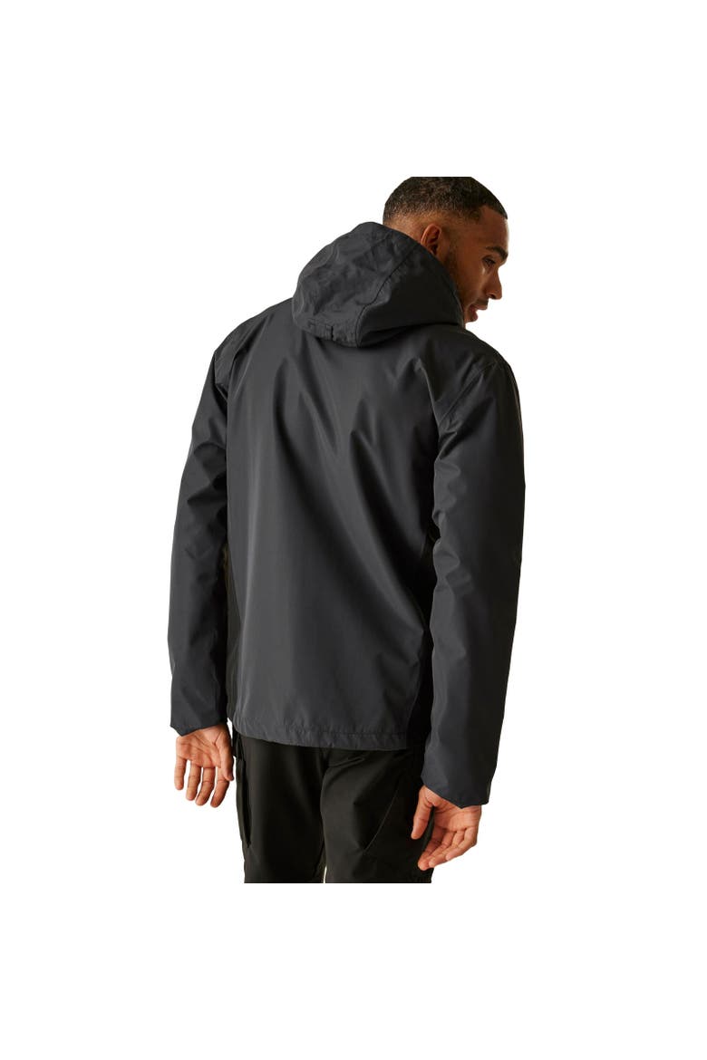 Matt Ii Waterproof Jacket, Alternate, color, Ash and Black