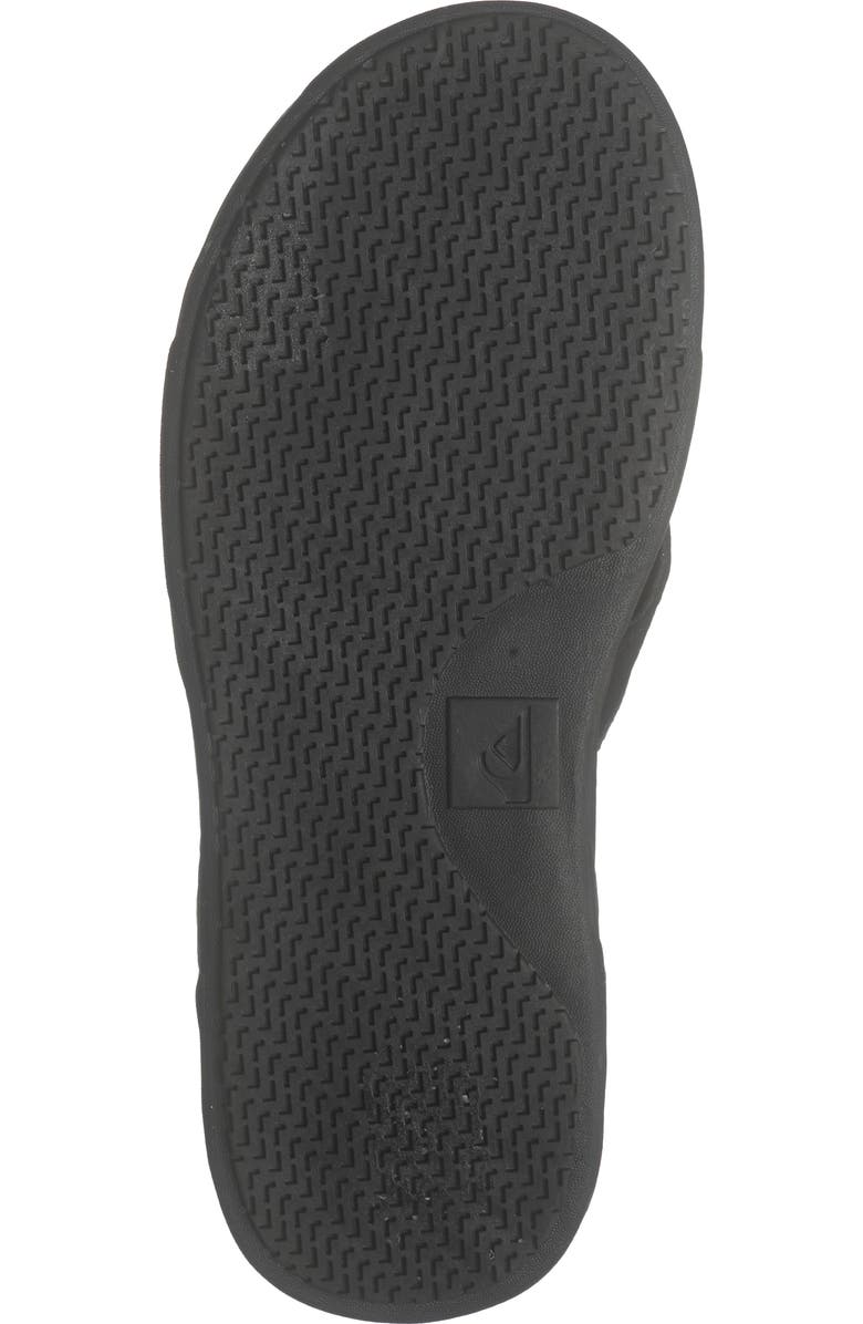 Quiksilver Dylan Flip Flop, Alternate, color, Black