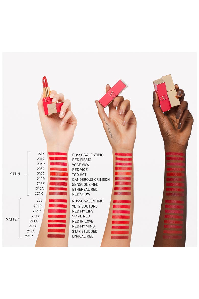 Rosso Valentino Refillable Lipstick Refill, Alternate, color, 219A / MATTE