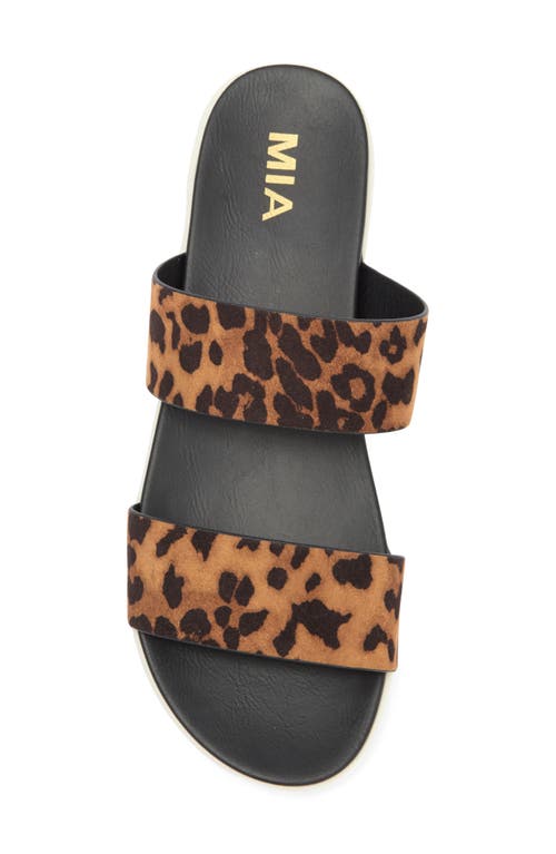 Mia Saige Platform Slide Sandal