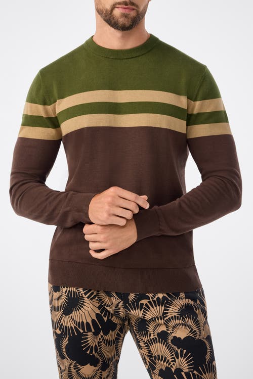 Mr Turk Romero Slim Fit Crewneck Sweater In Multi