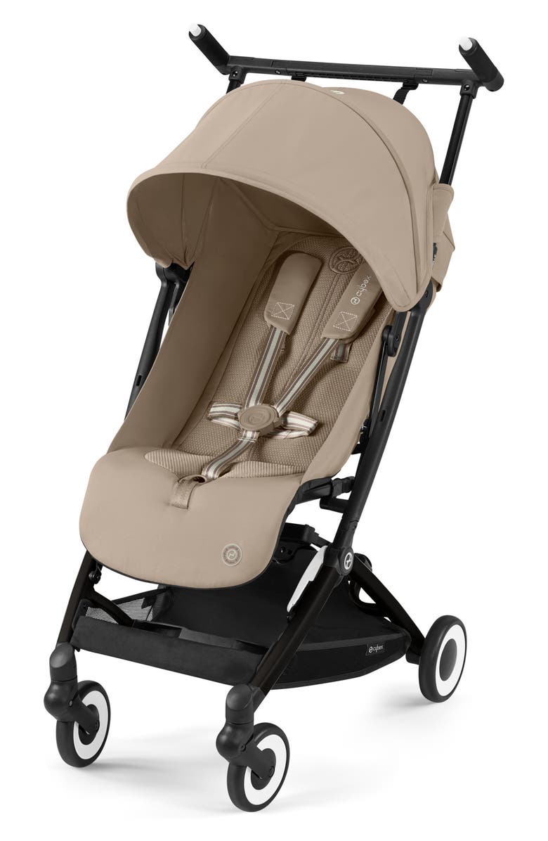 CYBEX Libelle 2 Ultracompact Lightweight Travel Stroller, Main, color, Almond Beige