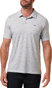 TravisMathew Featherweight Deco Print Polo