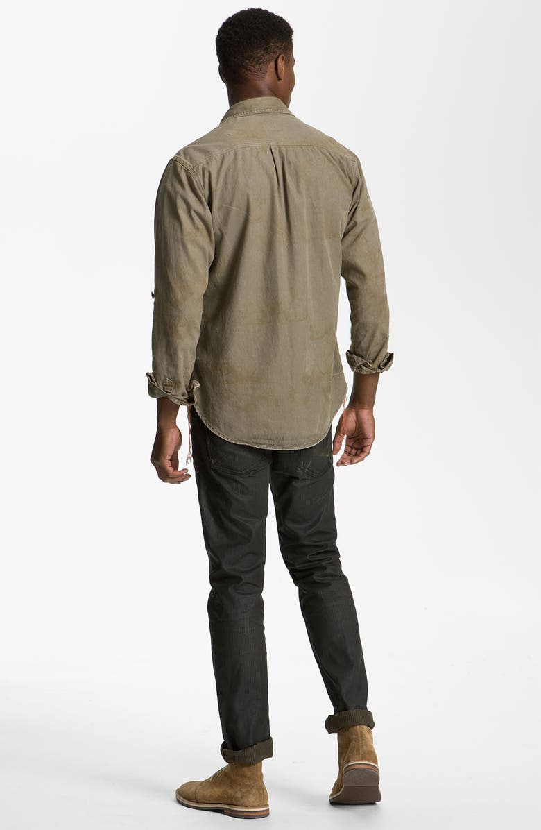 Herschel Supply Co. 'Oak' Cotton Canvas Laptop Briefcase, Alternate, color,