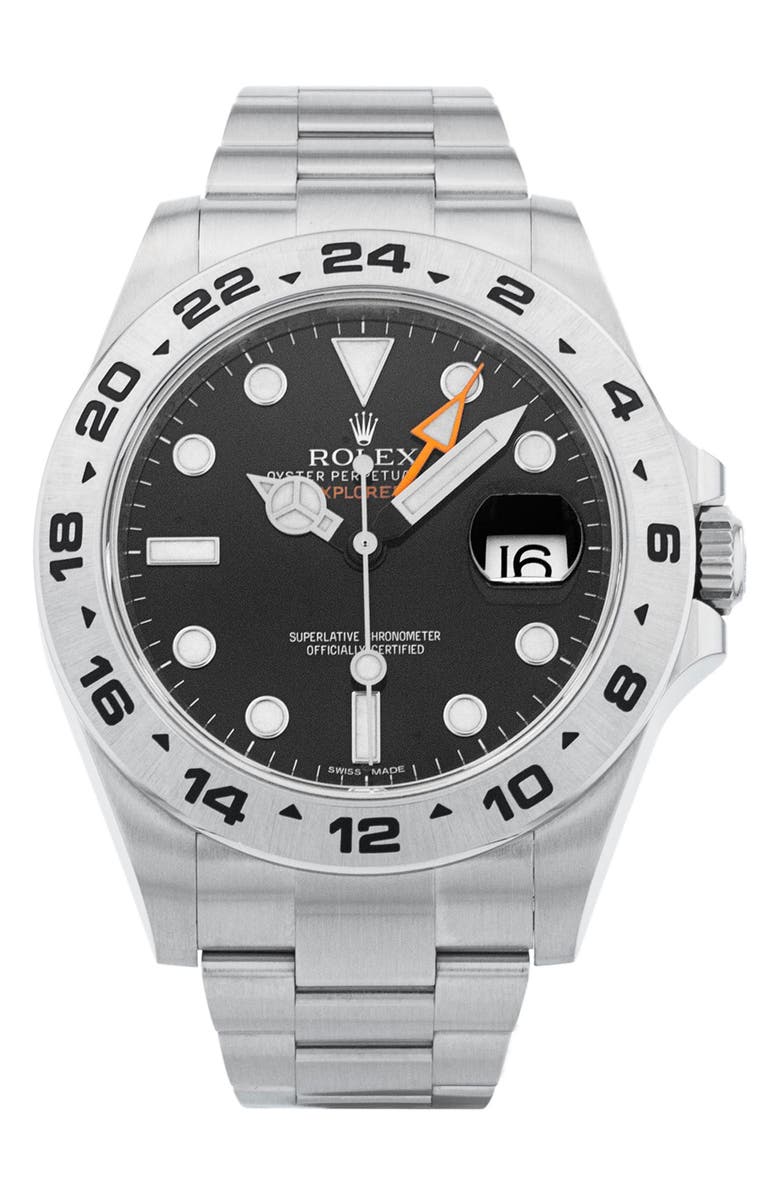 Watchfinder & Co. Rolex Preowned 2015 Explorer II Automatic Bracelet Watch, 42mm, Main, color, 