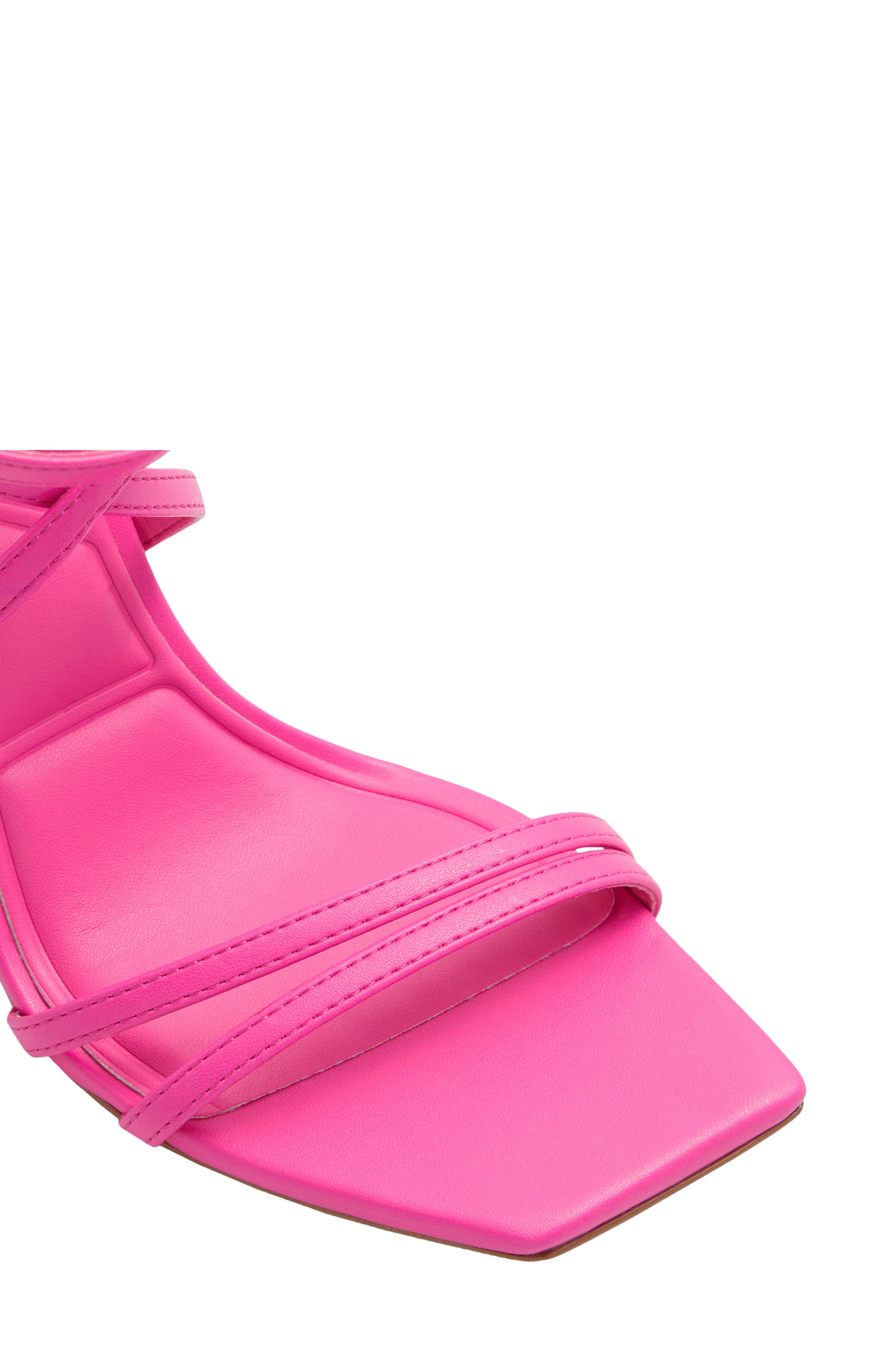Phaedra Ankle Wrap Sandal, Alternate, color, BRIGHT PINK