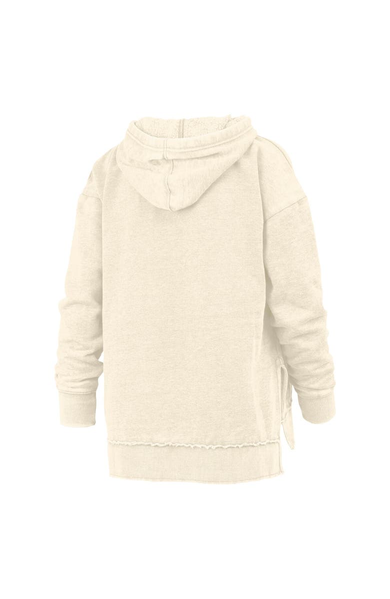 PRESSBOX Women's Pressbox  Cream Georgia Bulldogs Marni Pullover Hoodie, Alternate, color, 