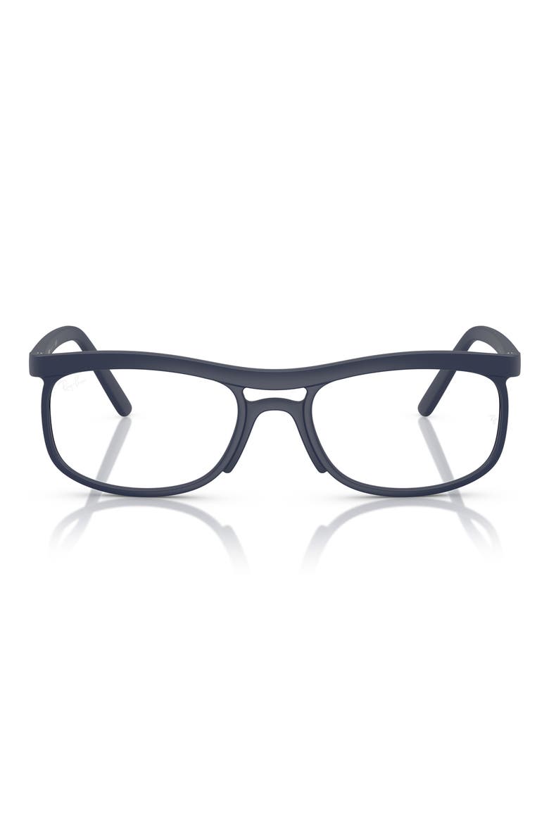 56mm Pillow Optical Glasses, Main, color, DARK BLUE