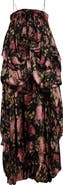 Chloé Peony Print Silk Jumpsuit