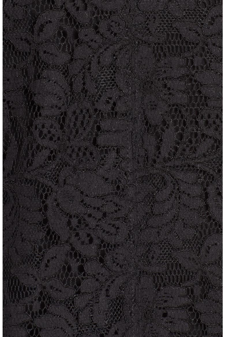 Lace Top, Alternate, color, BLACK