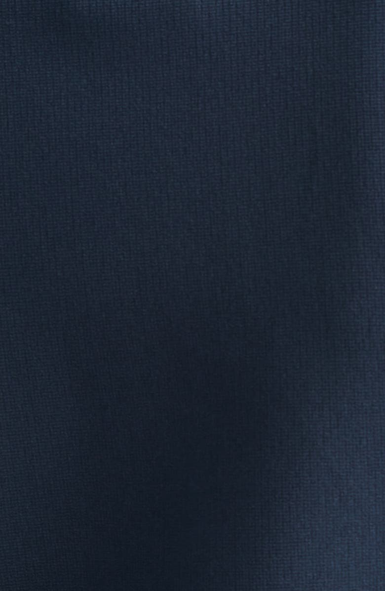 Stella McCartney Compact Knit Peplum Polo, Alternate, color, Navy
