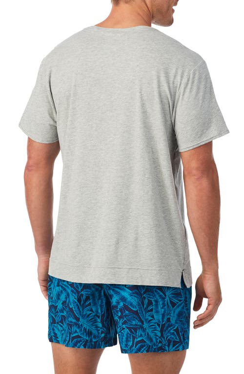 Tommy Bahama Cotton & Modal Pajama T-shirt In Gray