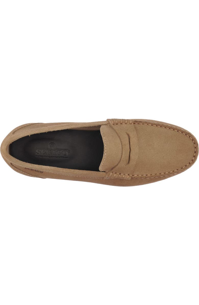 Sebago Byron Suede Loafer, Alternate, color, Beige Camel