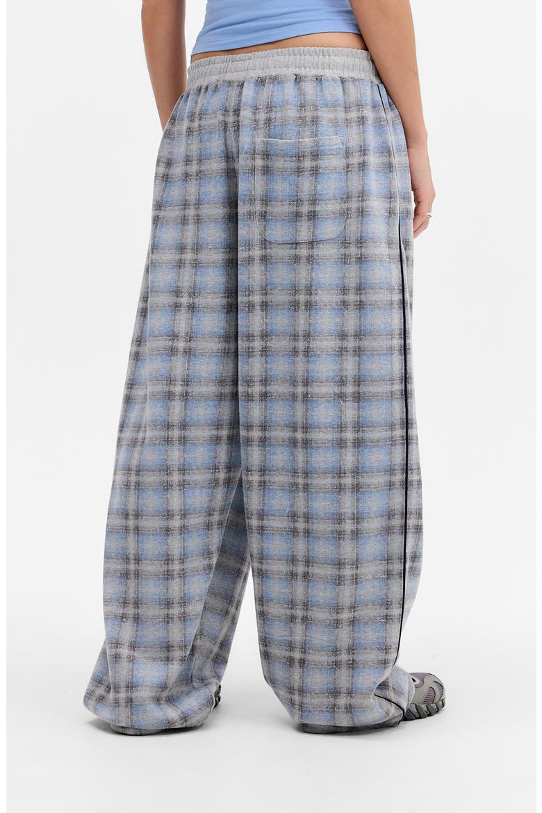 Harri Cotton Fleece Wide Leg Sweatpants, Alternate, color, GREY