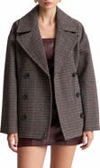 Avec Les Filles Houndstooth Peacoat