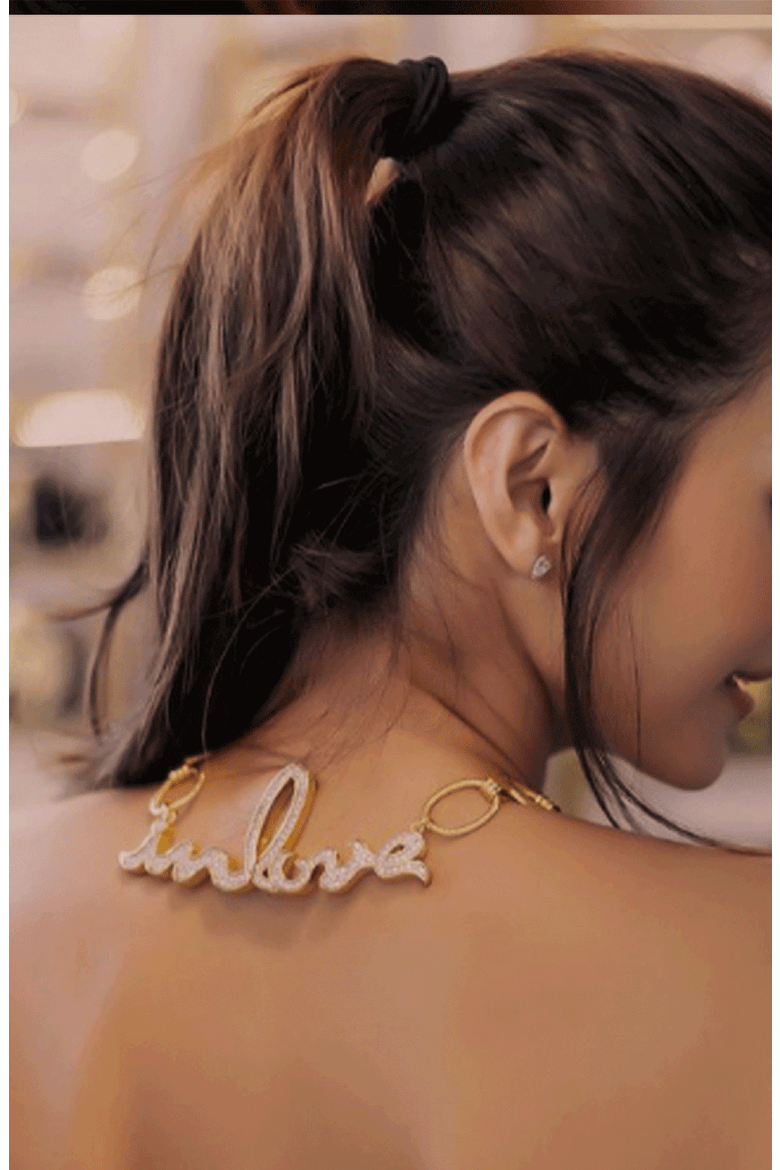 The Glistening Desert Necklace, Alternate, color, Gold / Peach