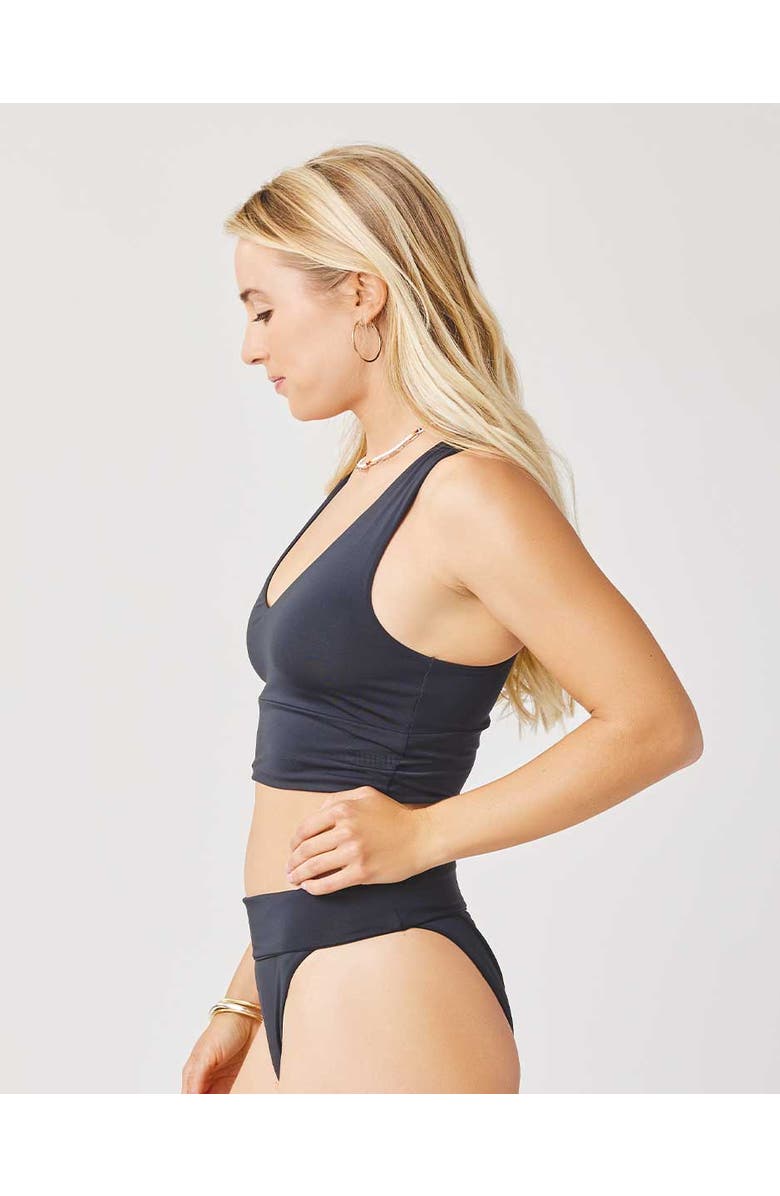 Carve Designs Tofino Top DD Cup, Alternate, color, Black