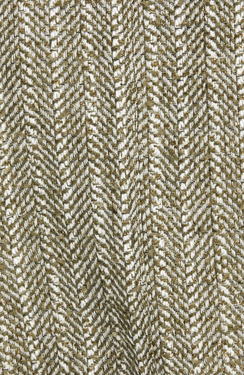 rag & bone Manston Herringbone Wool Blend Bomber Jacket, Alternate, color,