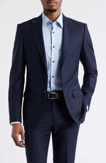 ZANETTI Matteo Slim Fit Navy Wool Sport Coat