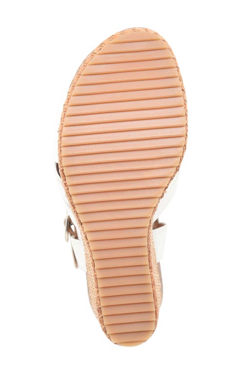 Söfft Carlana Wedge Sandal In White