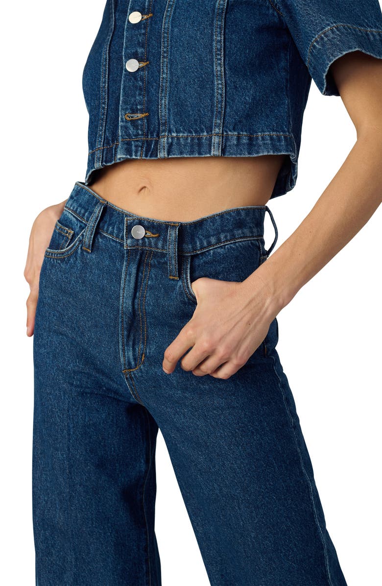 Joe's Jeans The Mia High Waist Ankle Wide Leg Jeans, Alternate, color, Lively