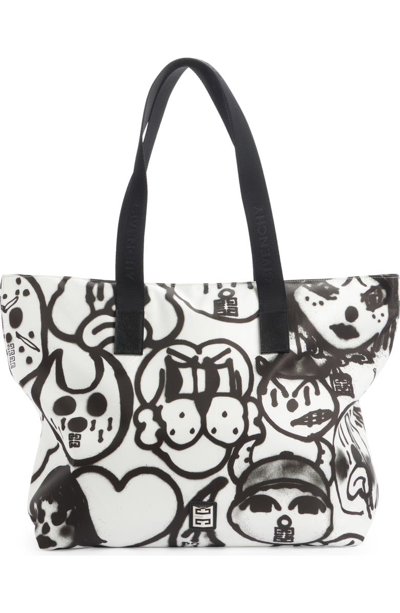 Givenchy x Chito 4G Light Graffiti Print Tote, Main, color,