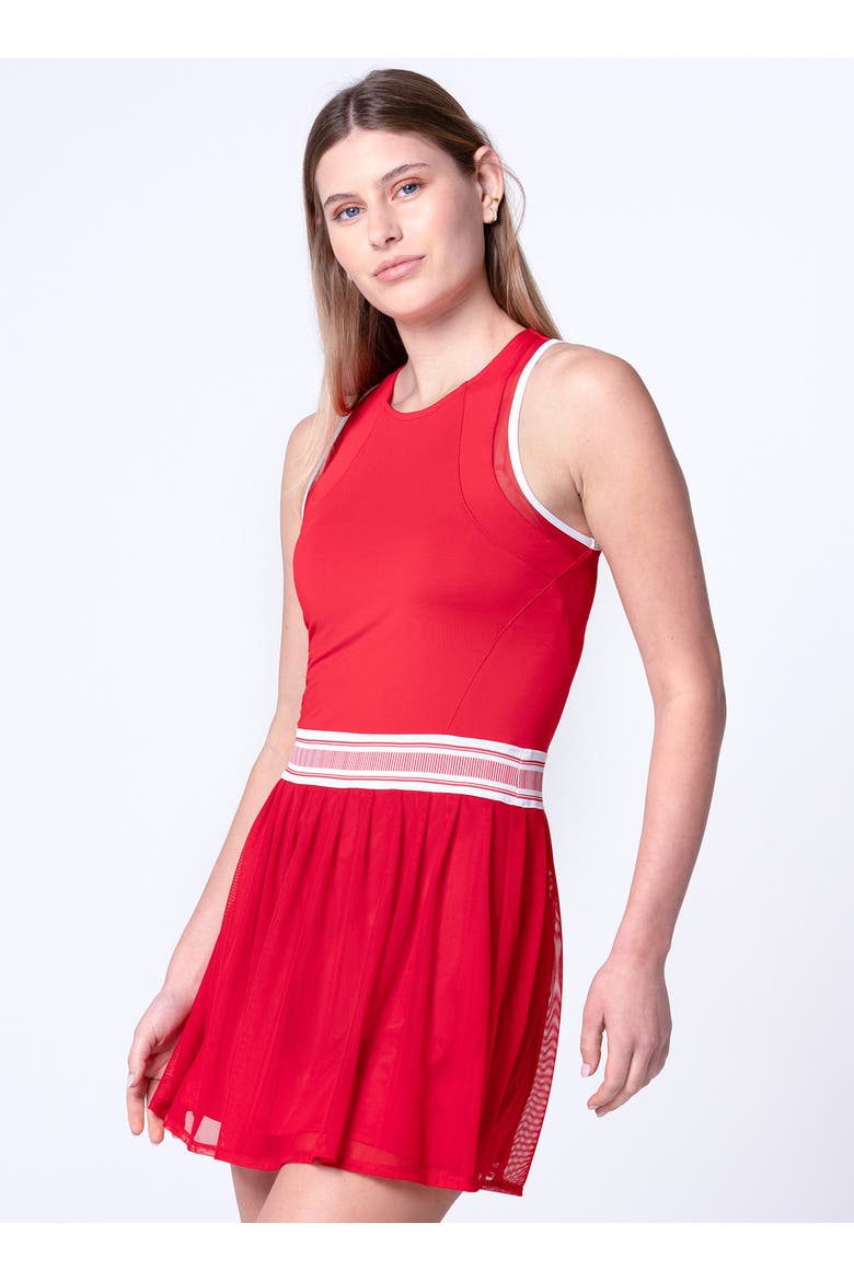 Level Up Dress, Alternate, color, Red