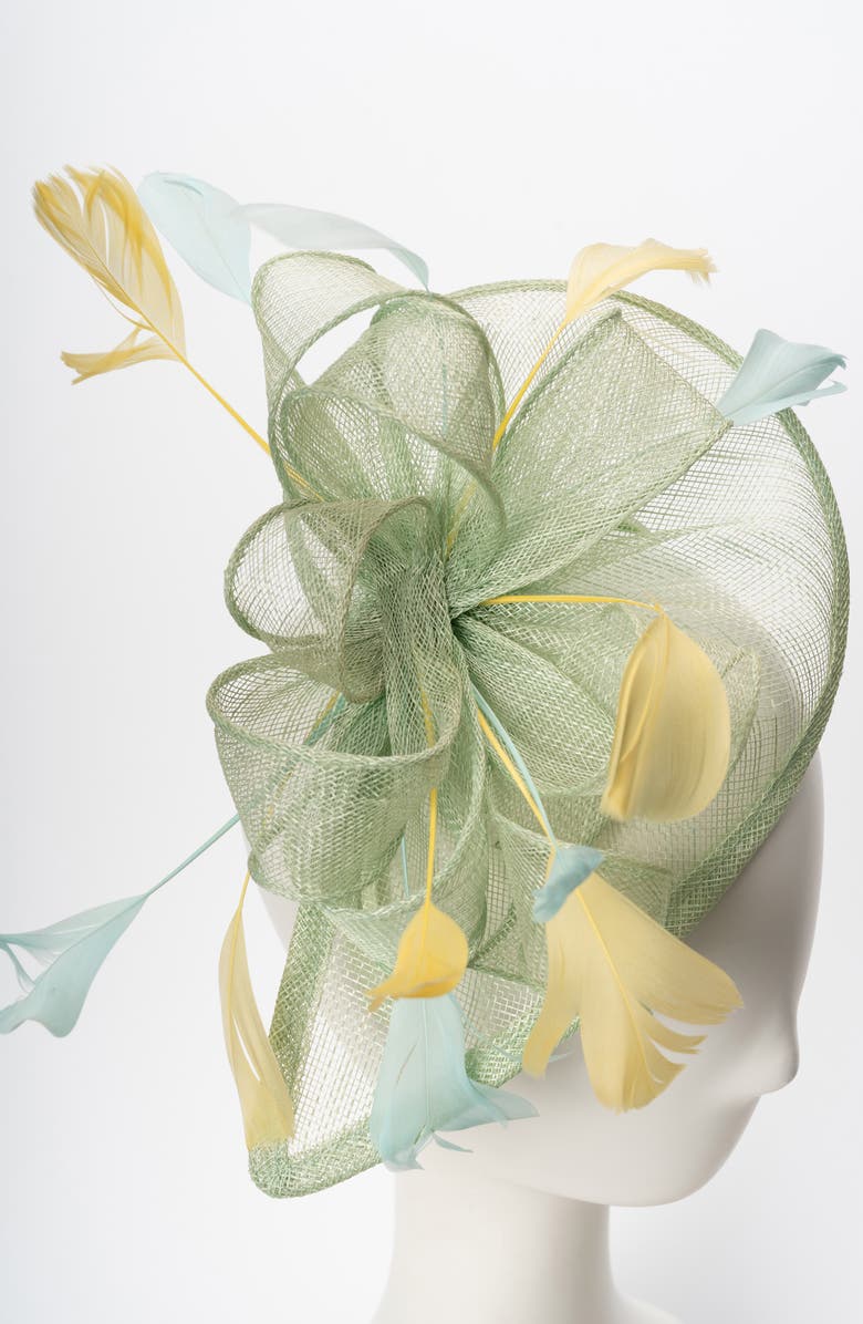 Collection XIIX Feather Fascinator, Alternate, color,