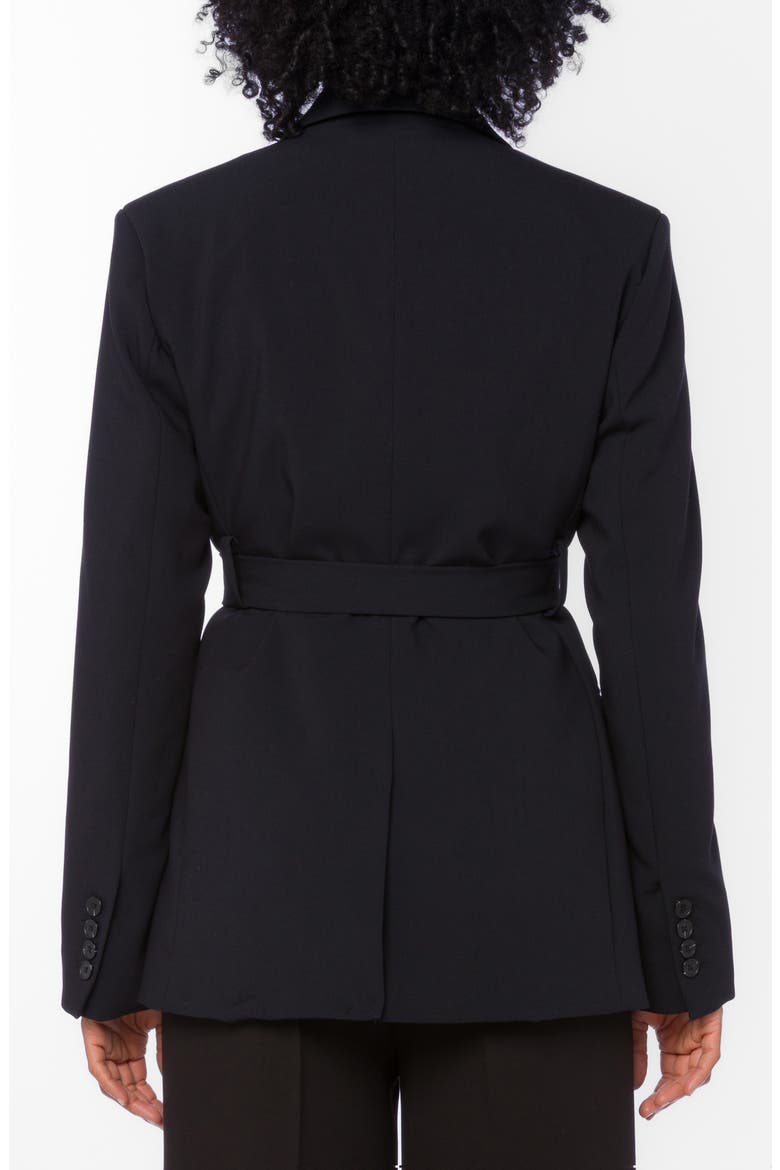 Madden Belted Blazer, Alternate, color, BLACK