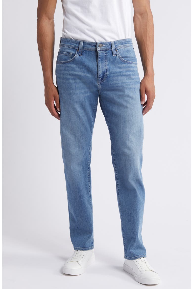 Straight Leg Jeans, Main, color, LIGHT WASH DENIM