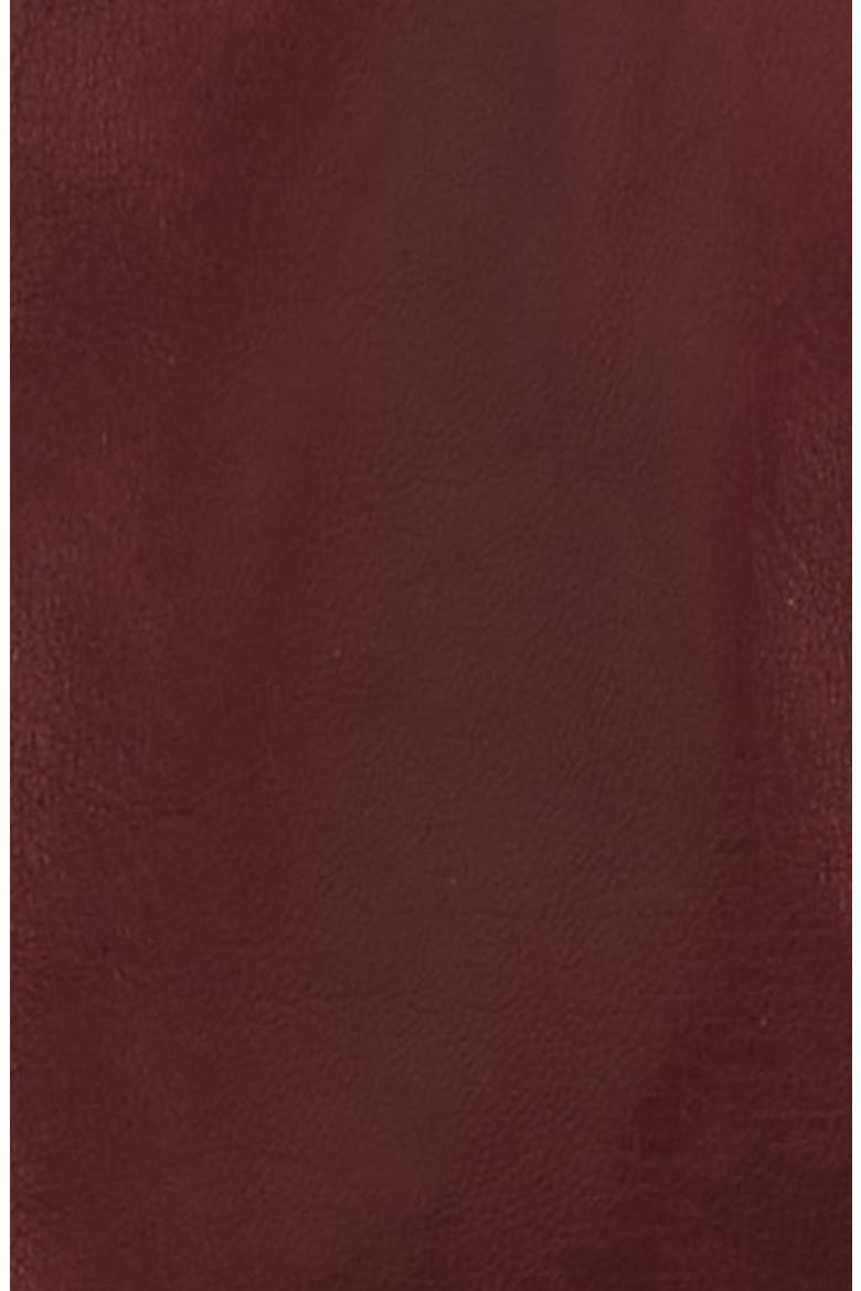 Leather Gloves, Alternate, color, BORDEAUX