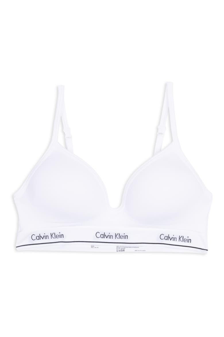 Kids' Hybrid Sports Bra, Main, color, WHITE
