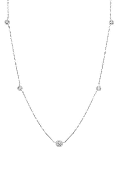 Monaco Diamond Station Necklace (Nordstrom Exclusive)
